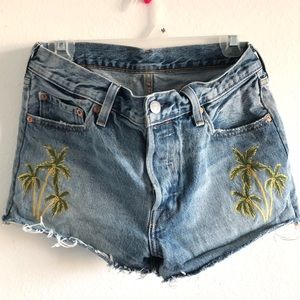 High waisted shorts